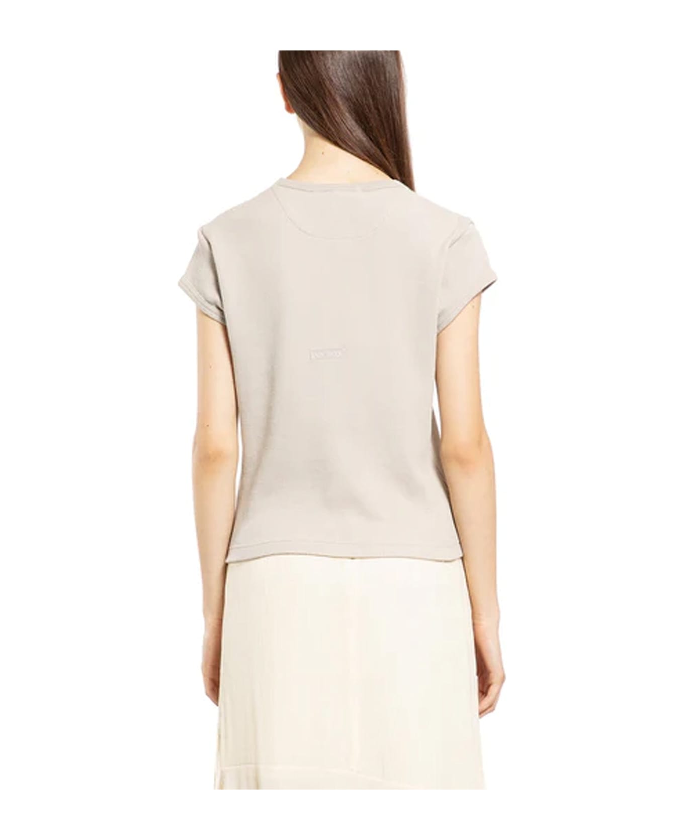 Acne Studios Cotton T-shirt - Beige