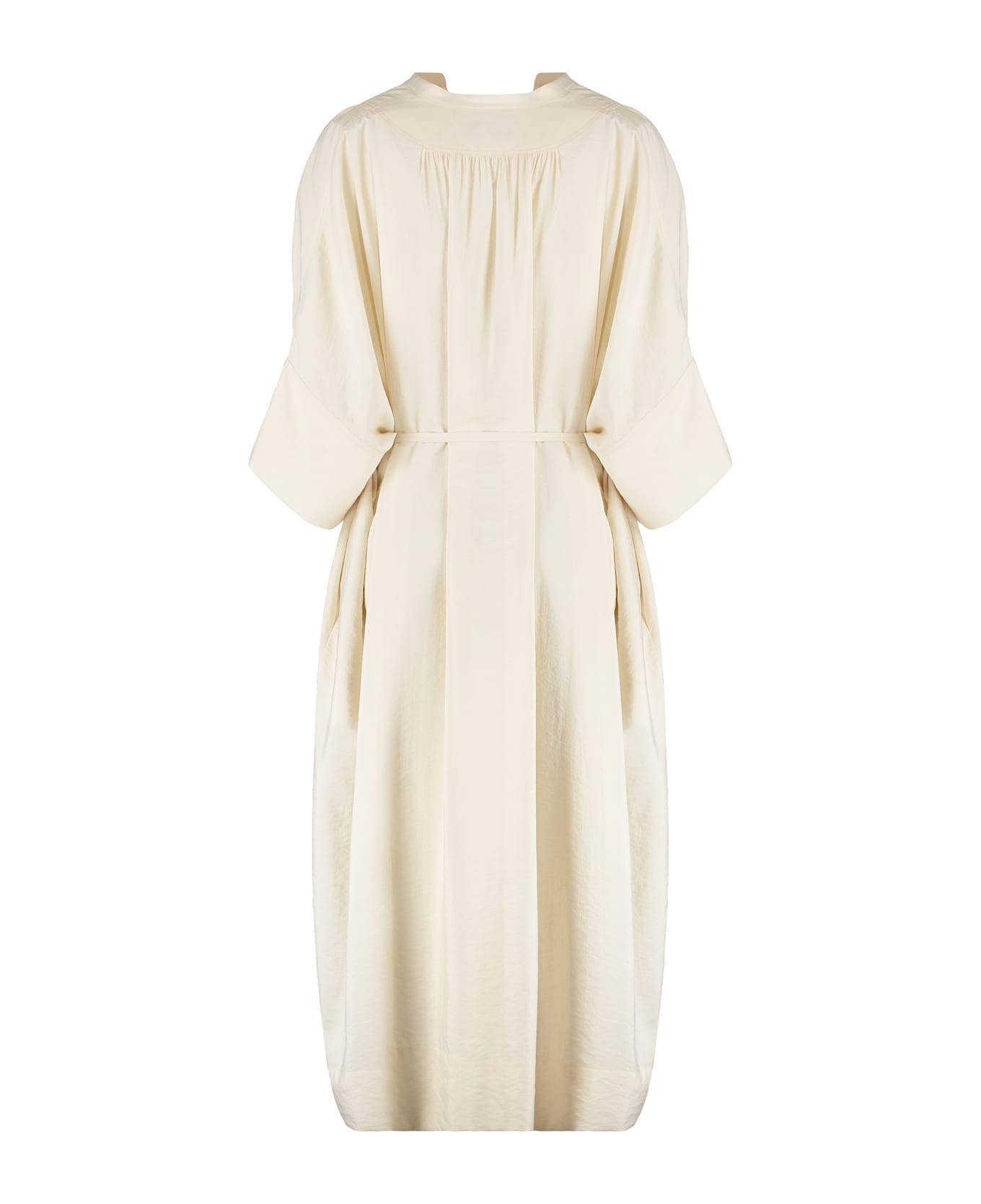 Yves Salomon Oversize Dress - panna