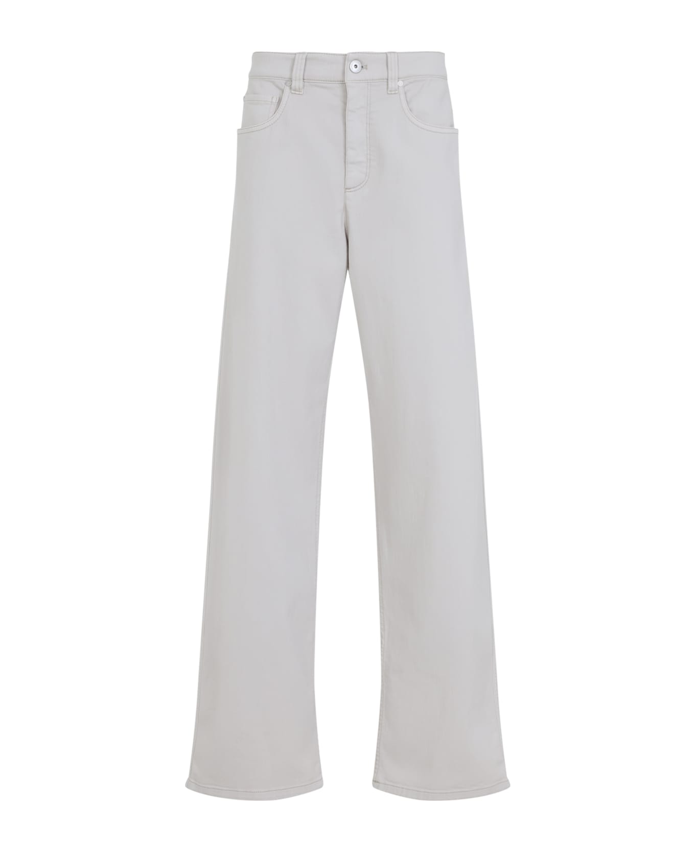 Brunello Cucinelli Garment Dyed Jeans - Warm White