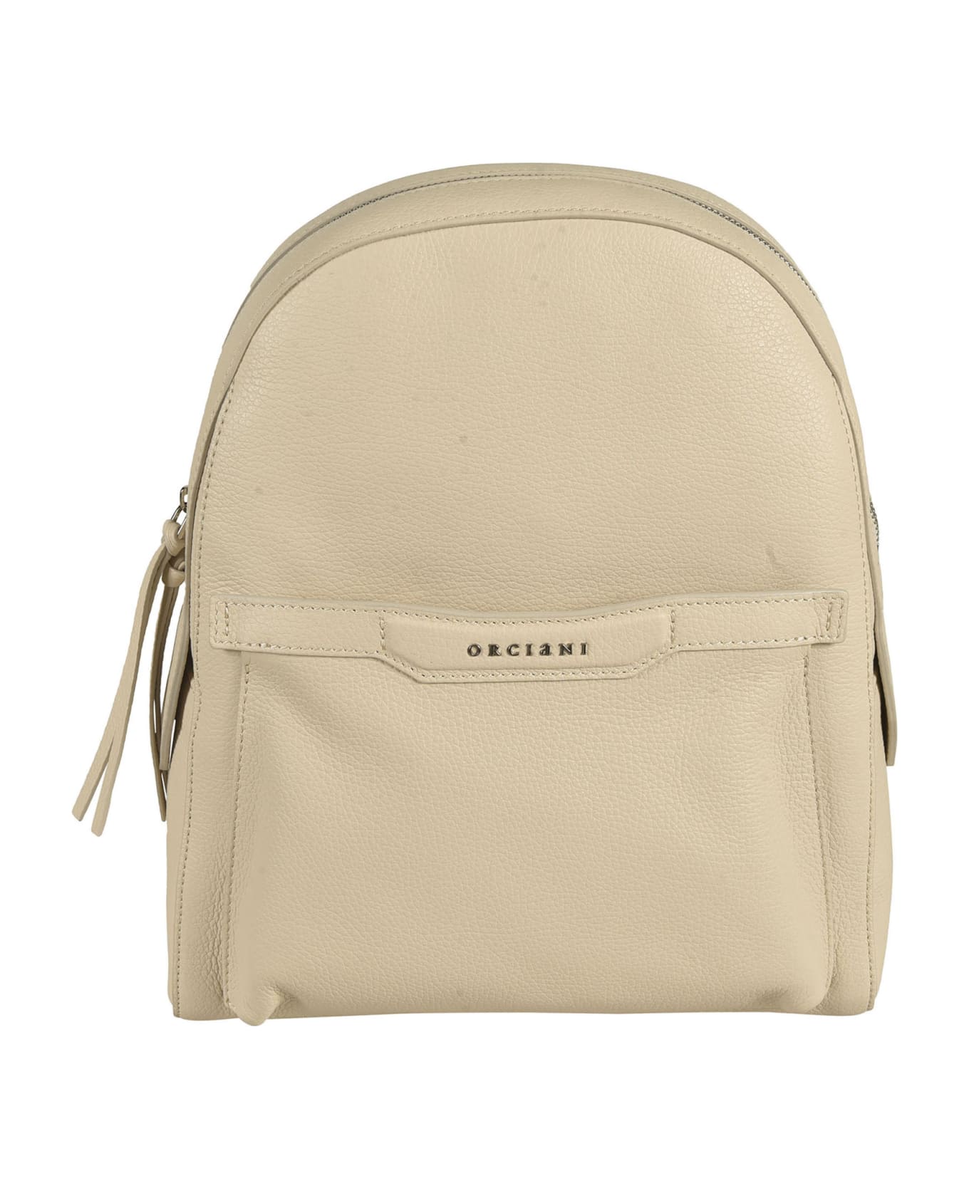 Orciani Zip Logo Detail Backpack - Acqua バックパック