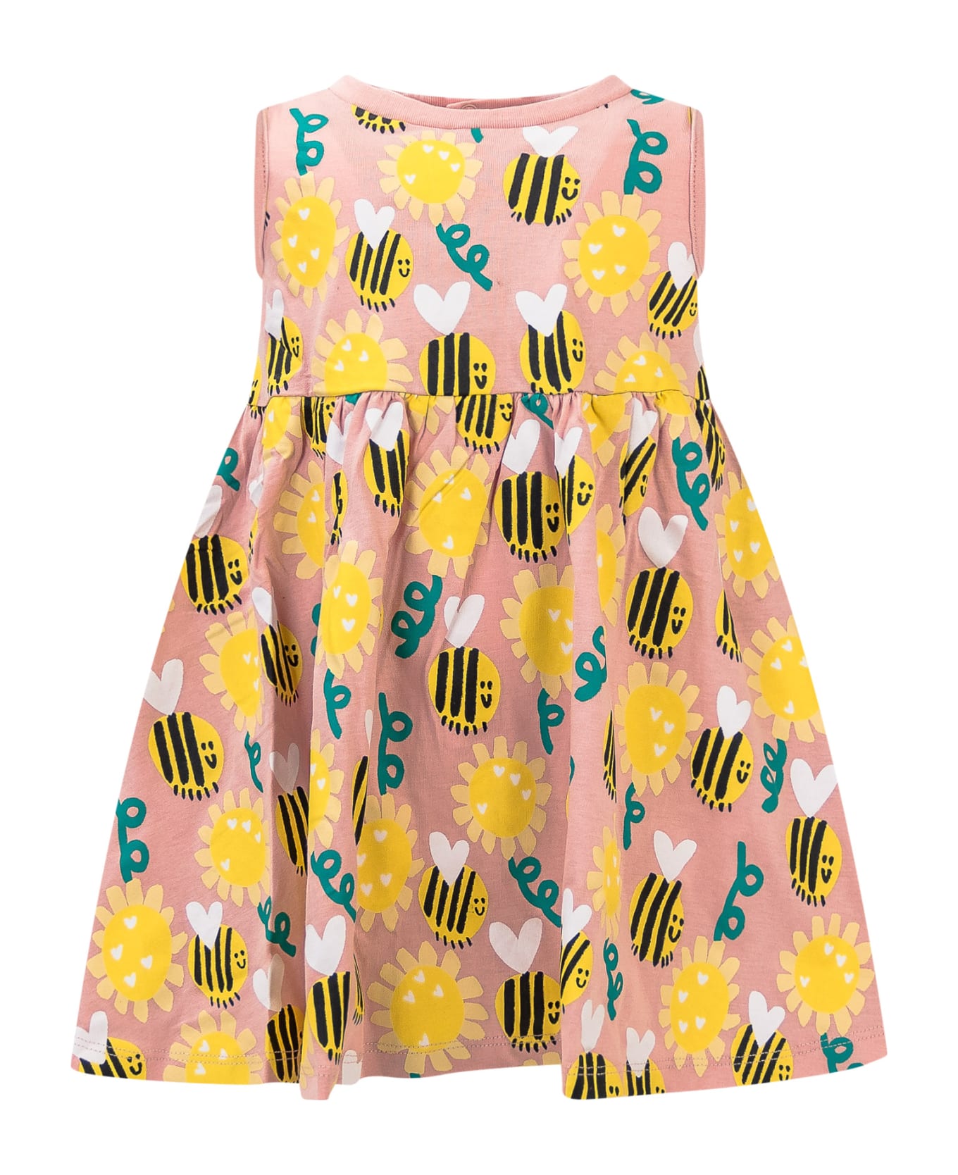 Stella McCartney Kids Bees Dress - GLICINE/MULTICOLOR