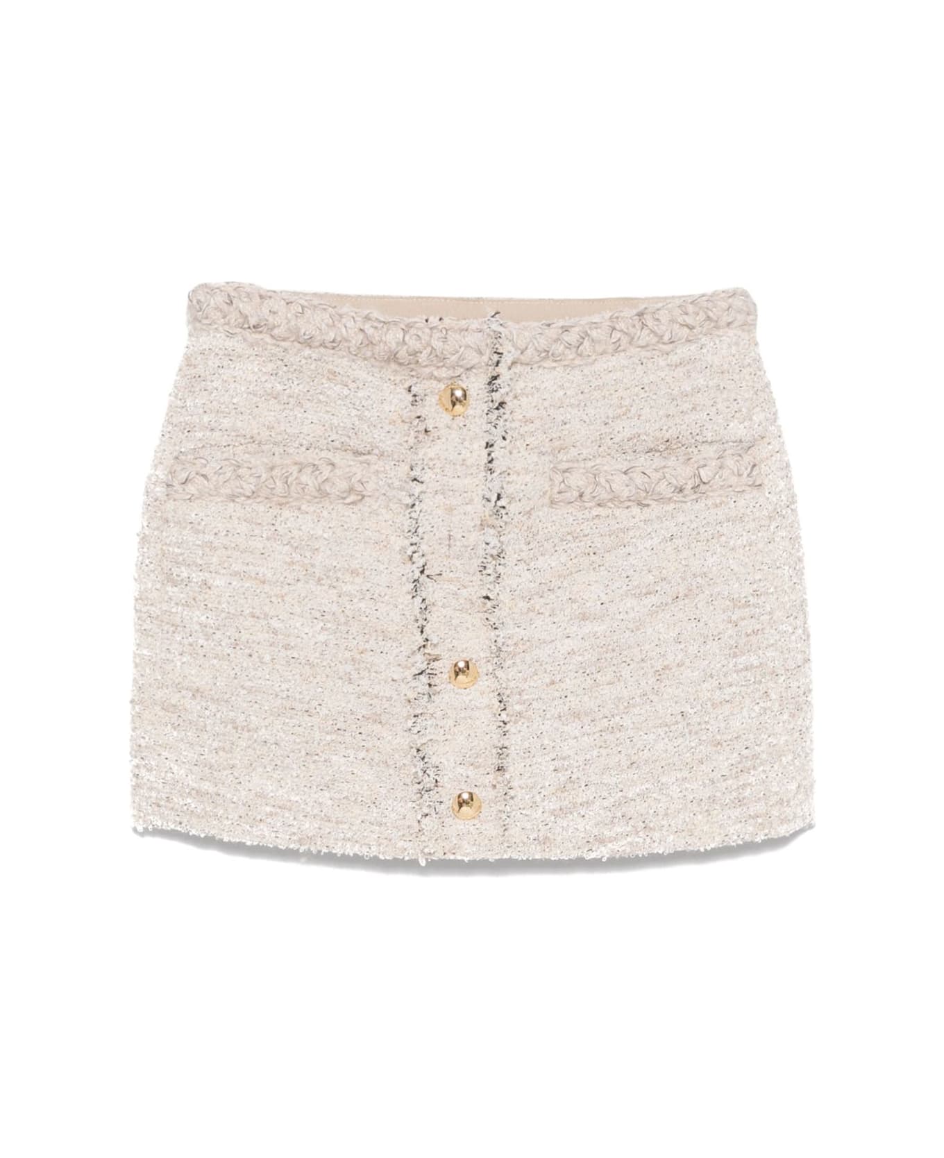 Isabel Marant Gleny Mini Skirt - Beige