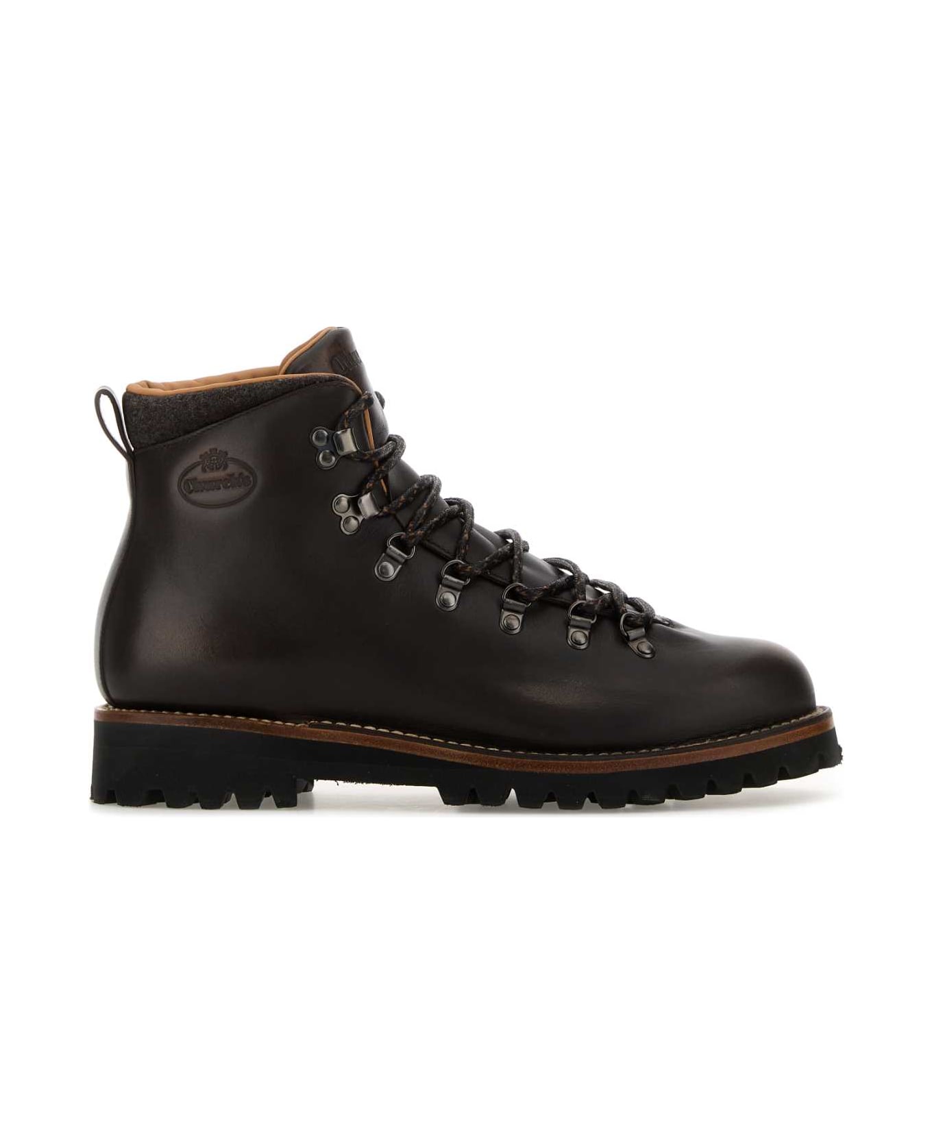 Church
s Dark Brown Leather Poulton Ankle Boots - BROWN