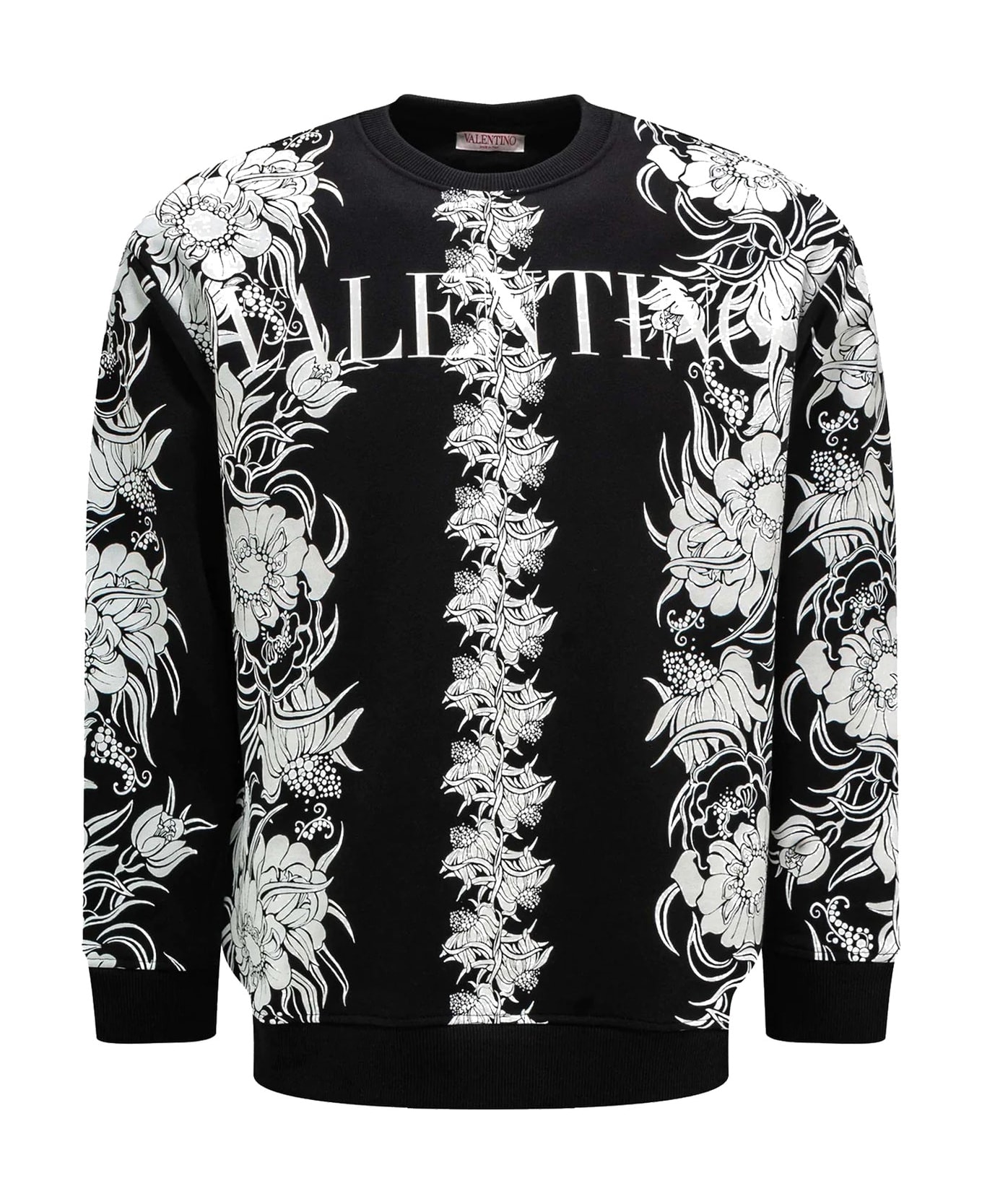 Valentino Flowers Daisyland Sweatshirt - Black