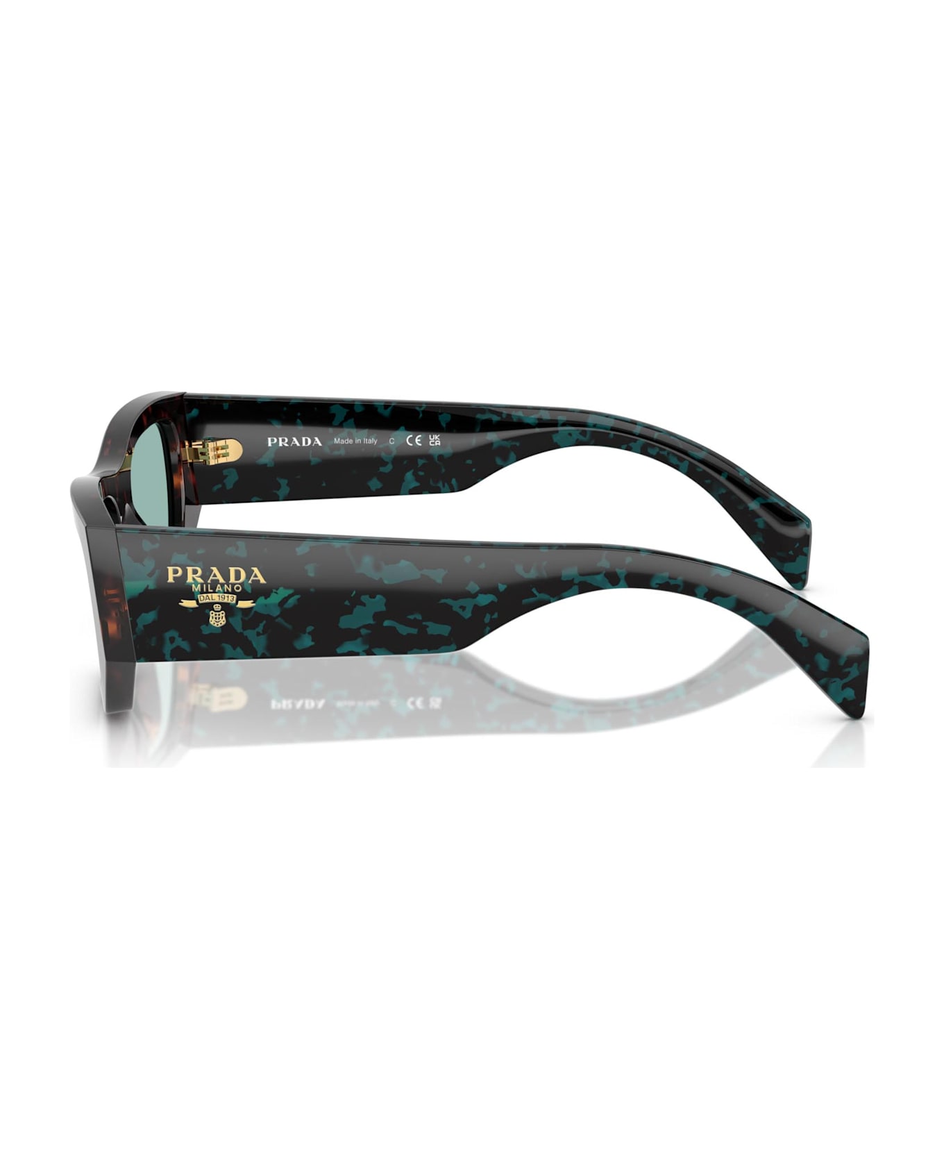 Prada Eyewear Sunglasses - Marrone/Verde