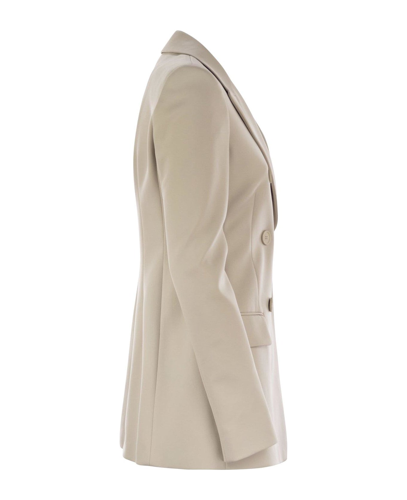 SportMax Frizzo Double-breasted Blazer - Beige