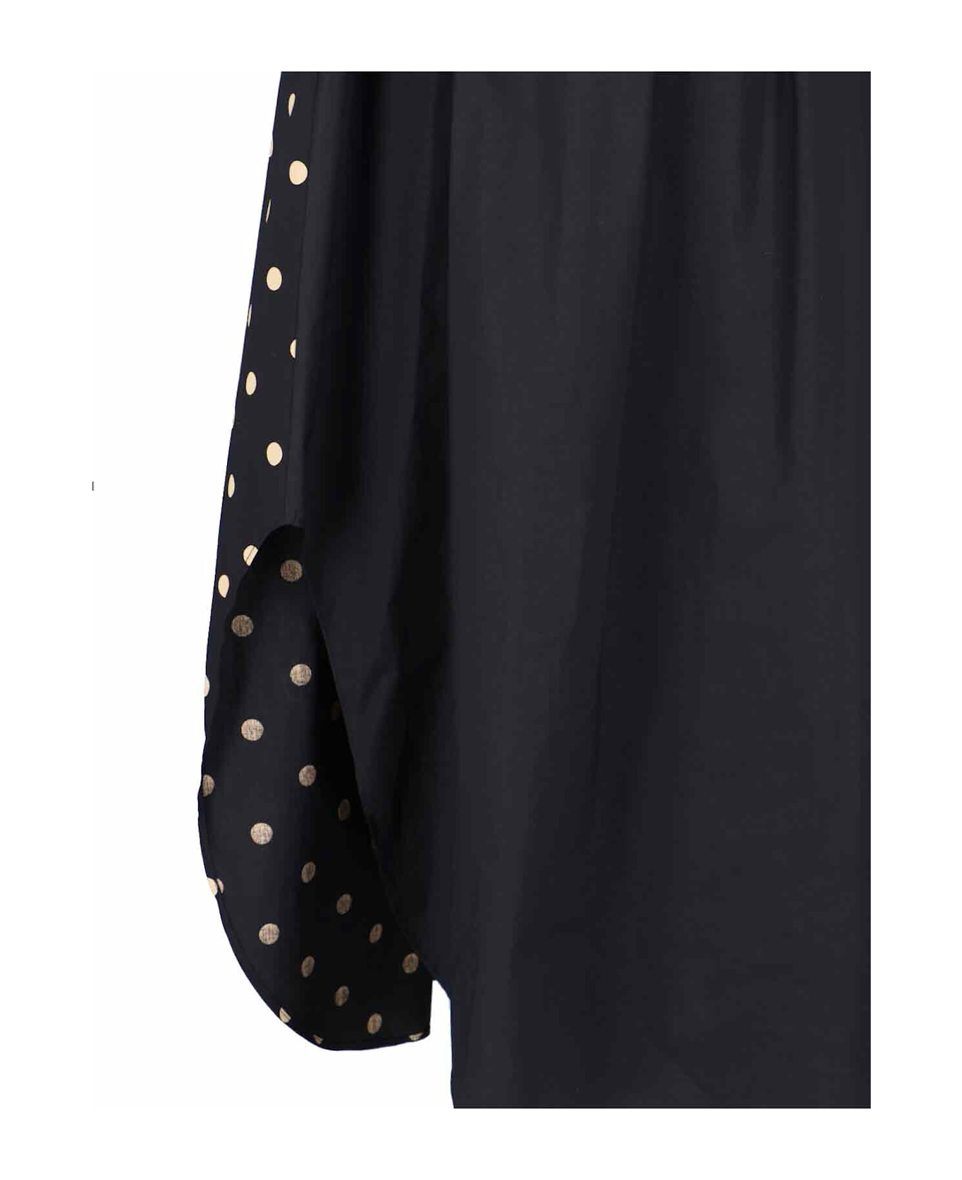 Moschino Polka Dot Shirt Dress - Black  