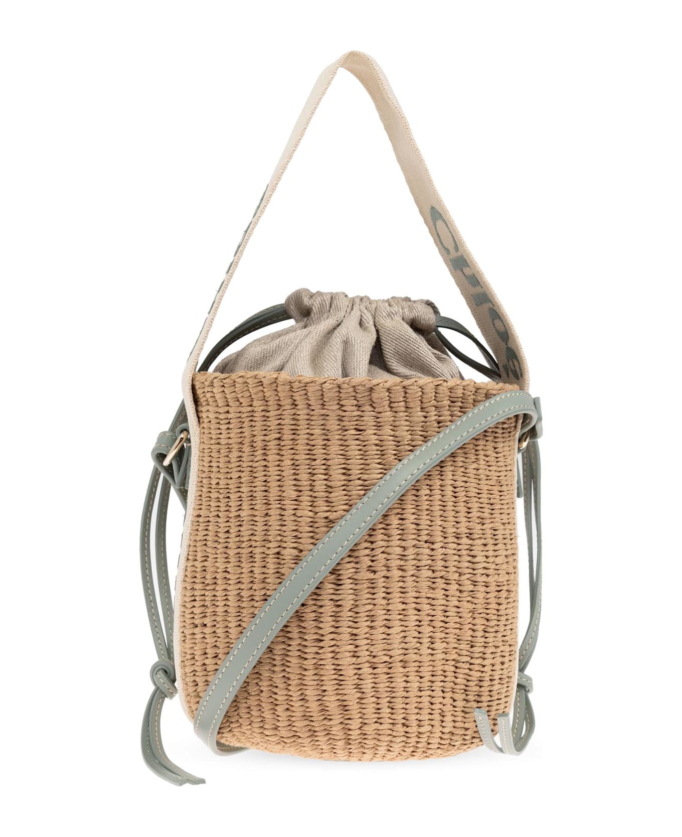 Chloé 
woody Small
 Shoulder Bag, Bucket Type - GREEN