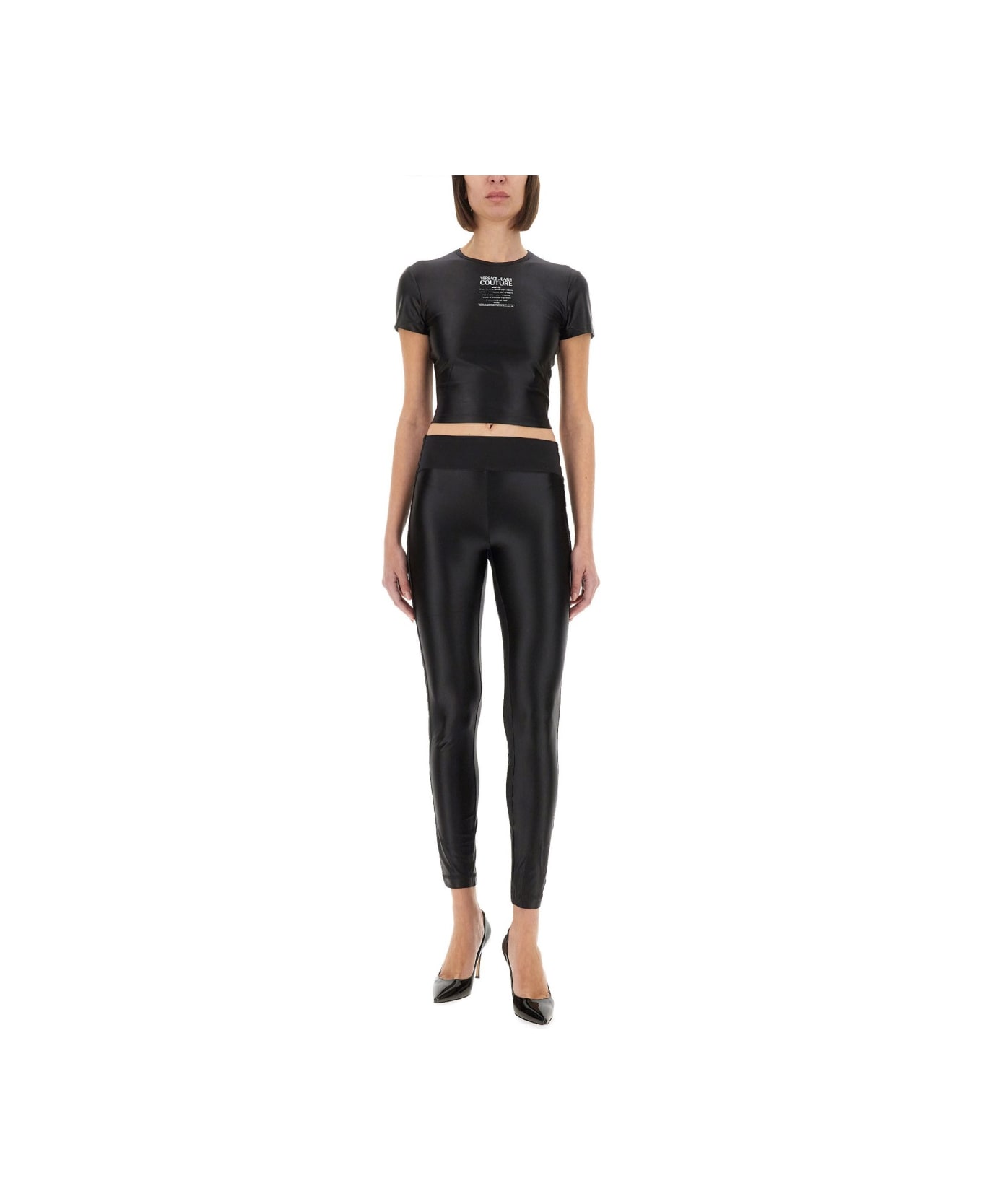 Versace Jeans Couture Leggings - BLACK