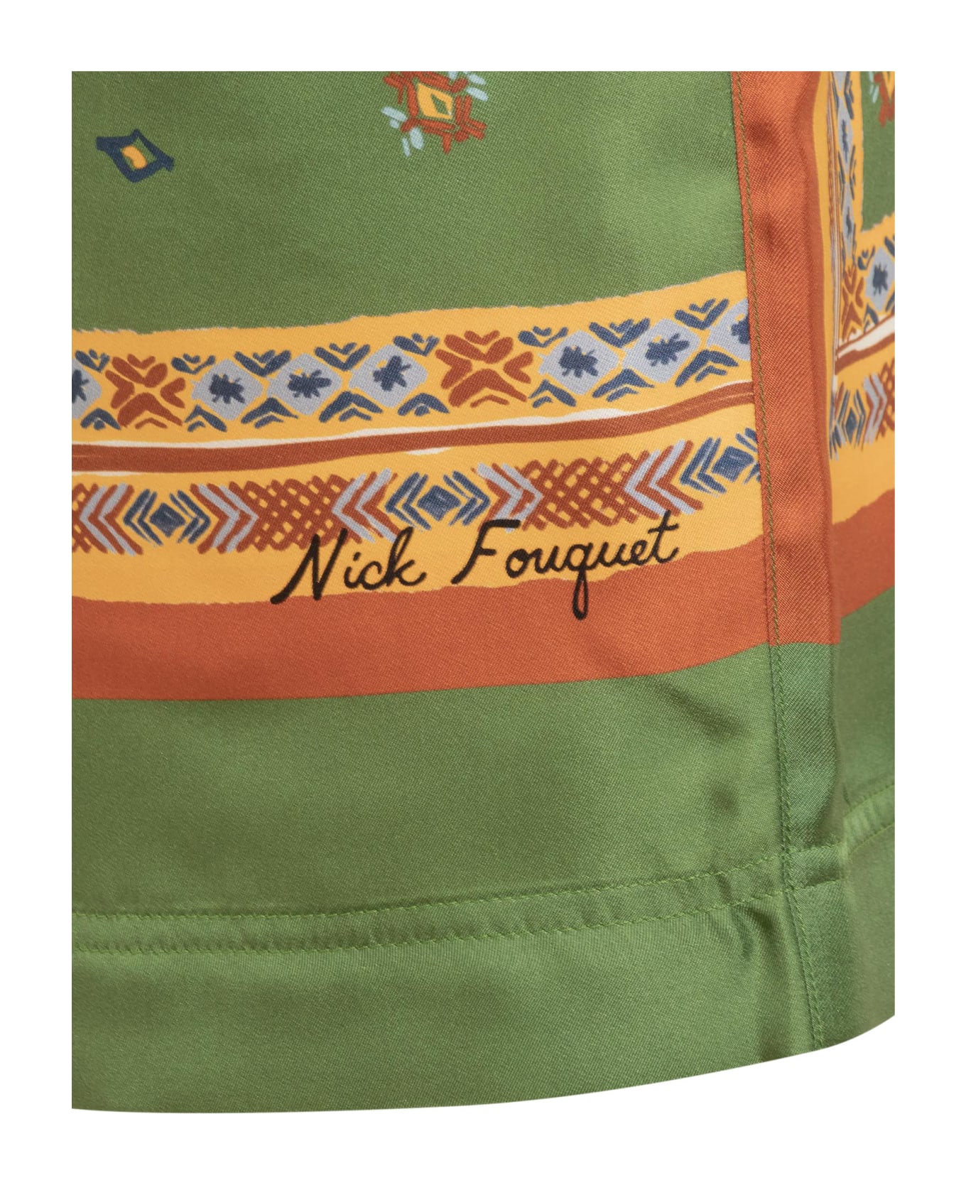 Nick Fouquet Shorts - GREEN ショートパンツ