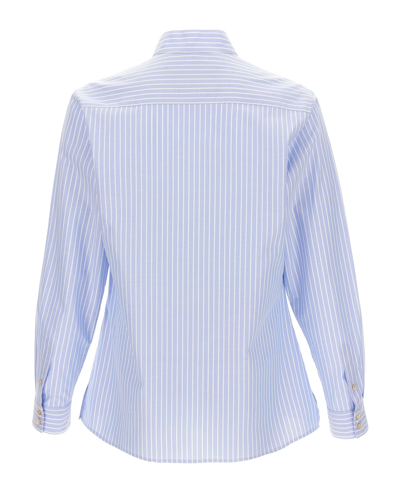 Valentino Garavani Striped Shirt - Light Blue