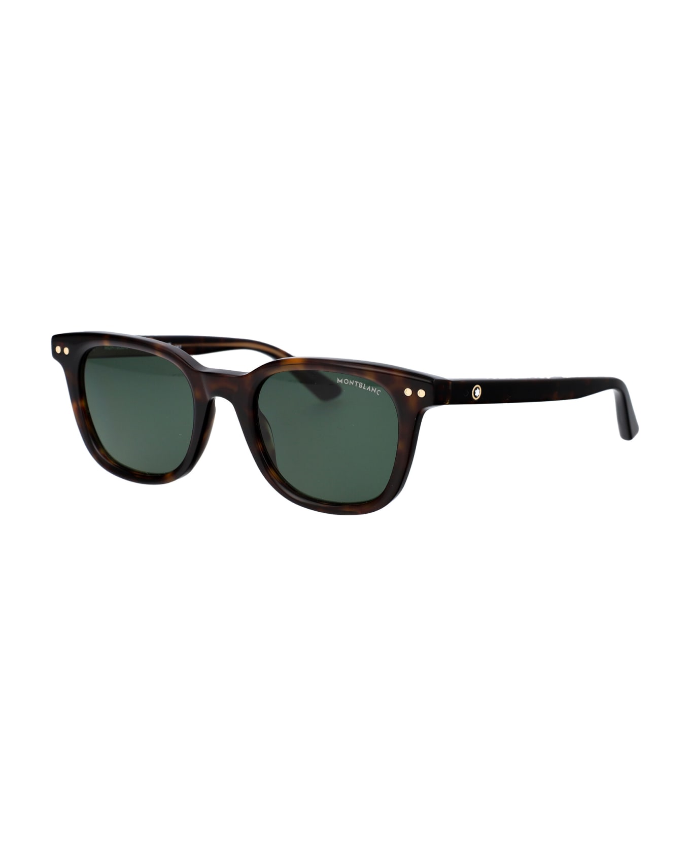 Montblanc Mb0320s Sunglasses - 002 HAVANA HAVANA GREEN サングラス
