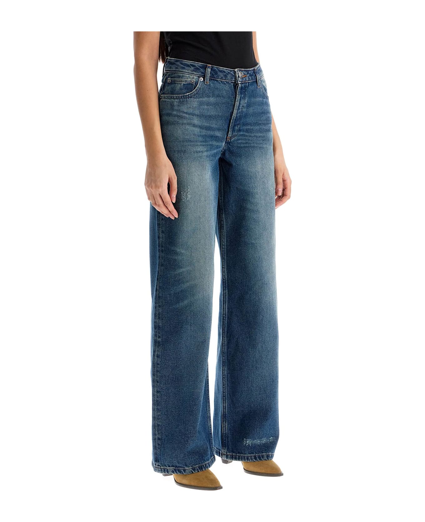 A.P.C. Elisabeth Straight Jeans - BLUE