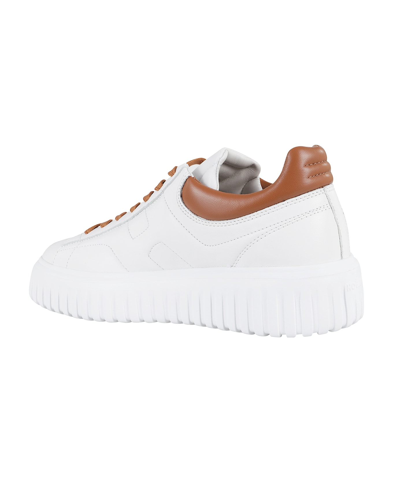 Hogan H-stripes Allacciato H - Bianco Cuoio 