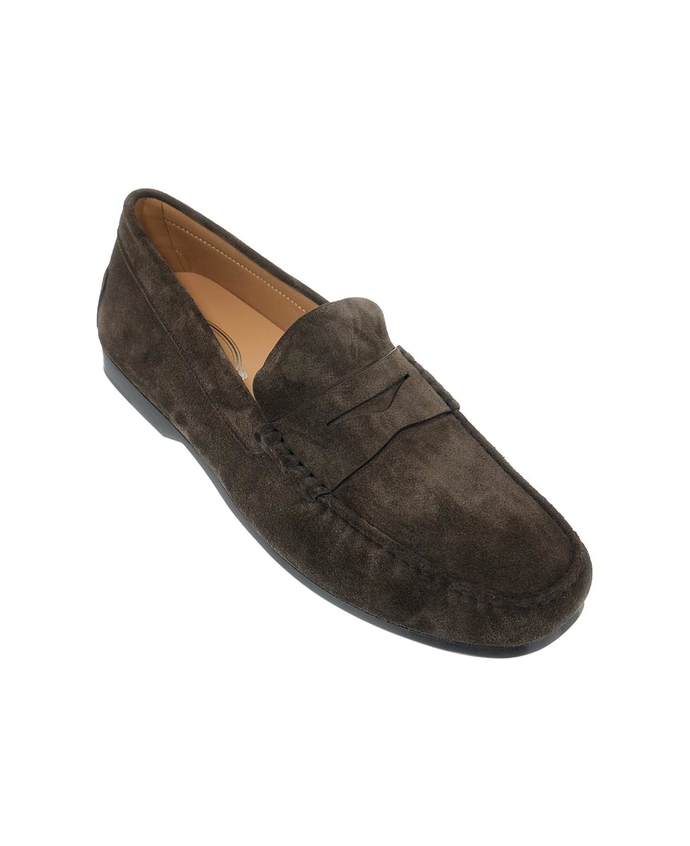 Tod's Suede Loaf - FANGO (Brown)