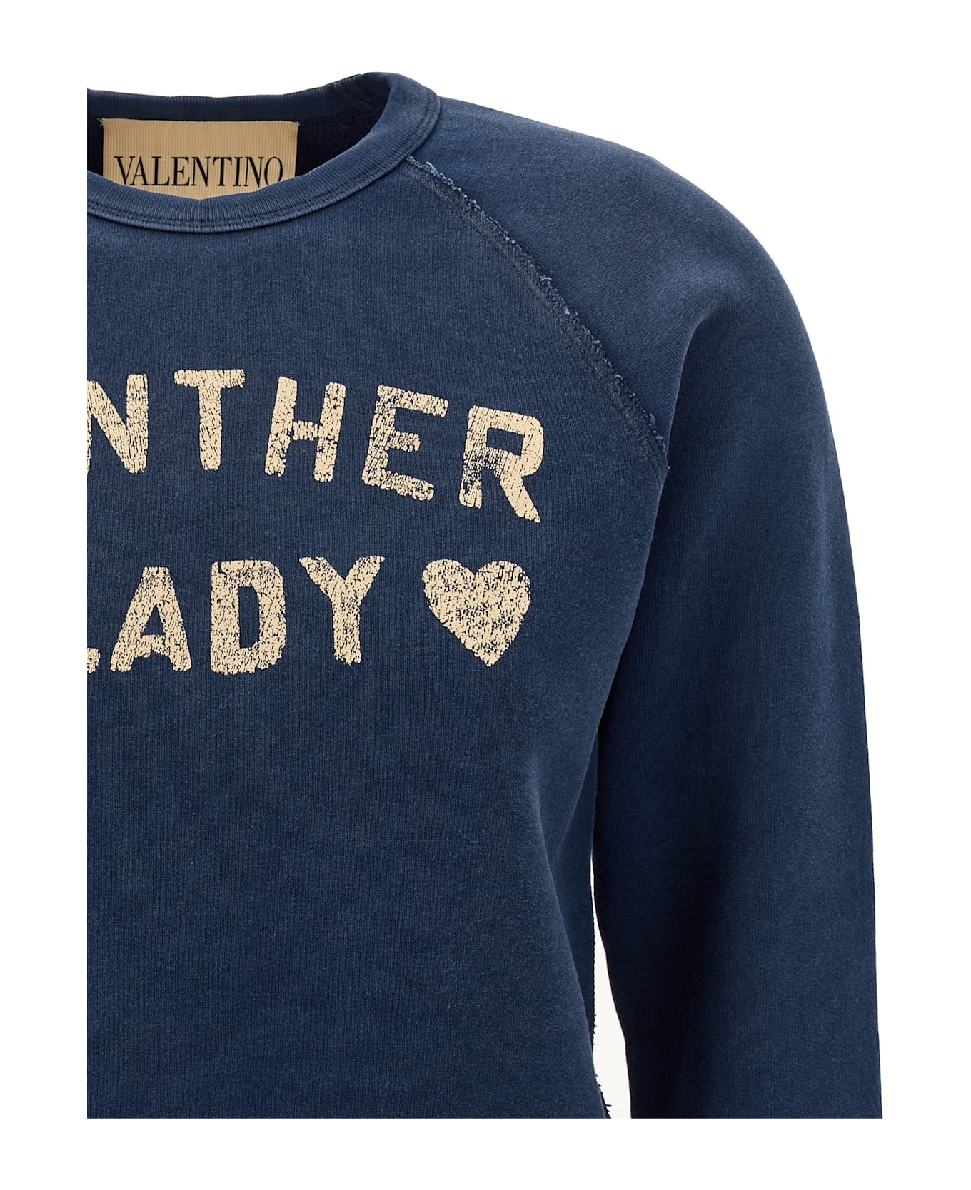 Valentino Garavani 
panther Lady
 Sweatshirt - Blue