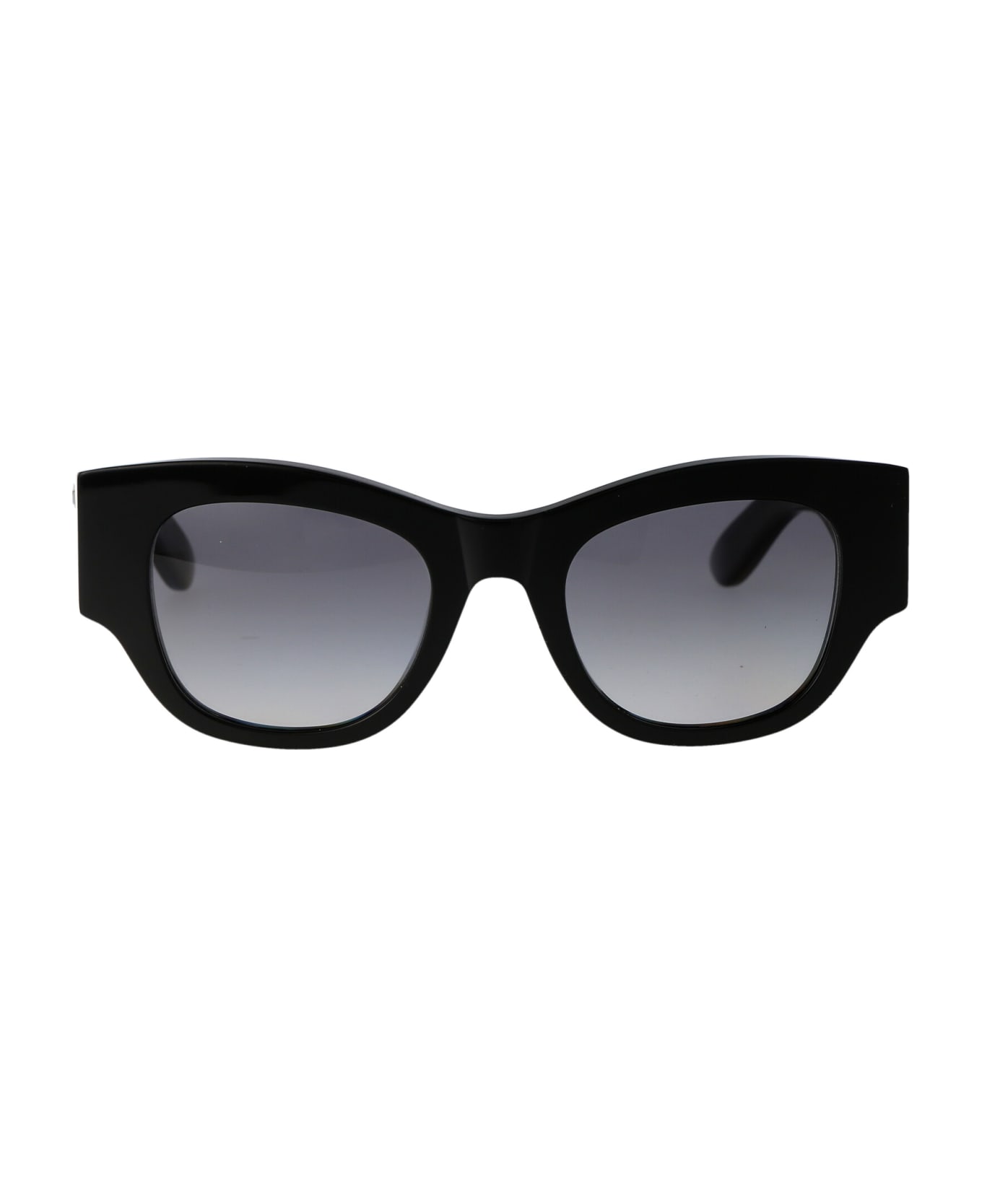 Alexander McQueen Eyewear Am0420s Sunglasses - 001 BLACK BLACK GREY