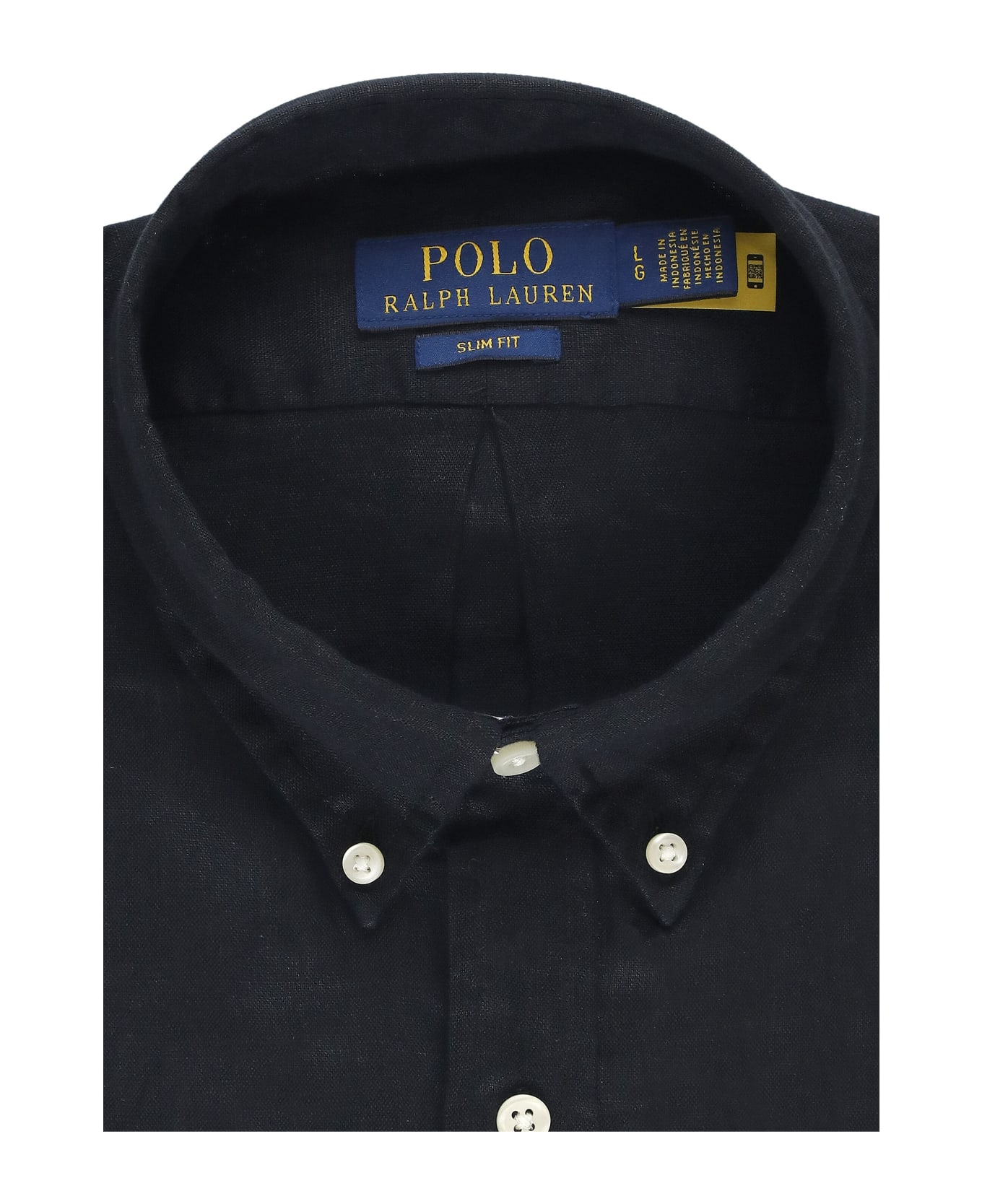 Ralph Lauren Pony Shirt - Black シャツ