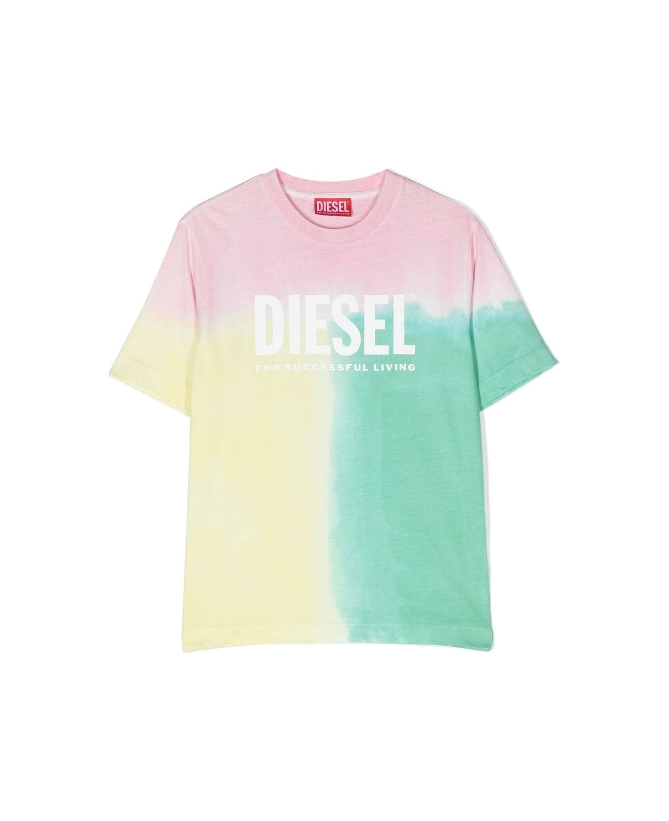 Diesel Patterned T-shirt - Multicolor