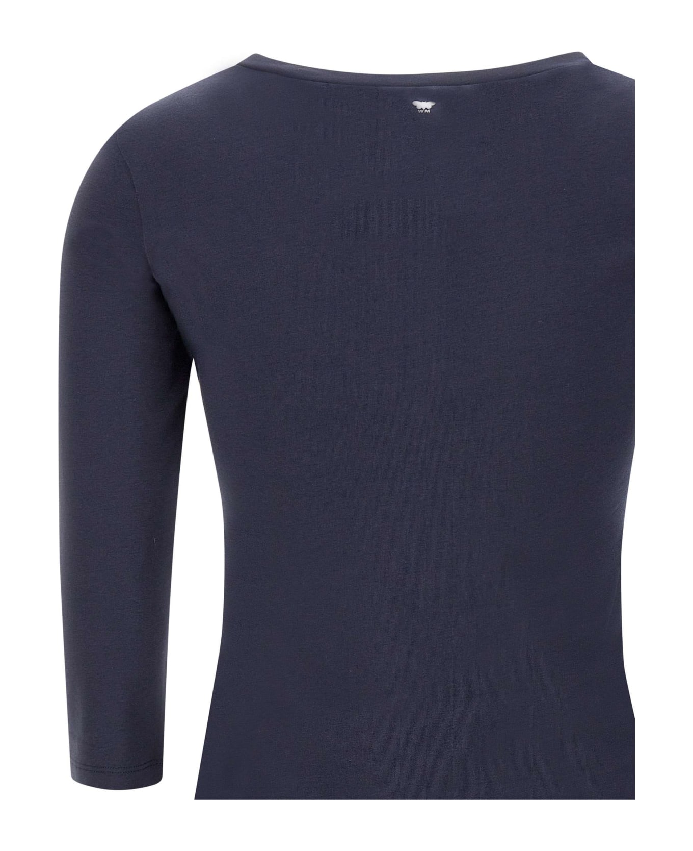 Weekend Max Mara "multia" Cotton Sweater - BLUE