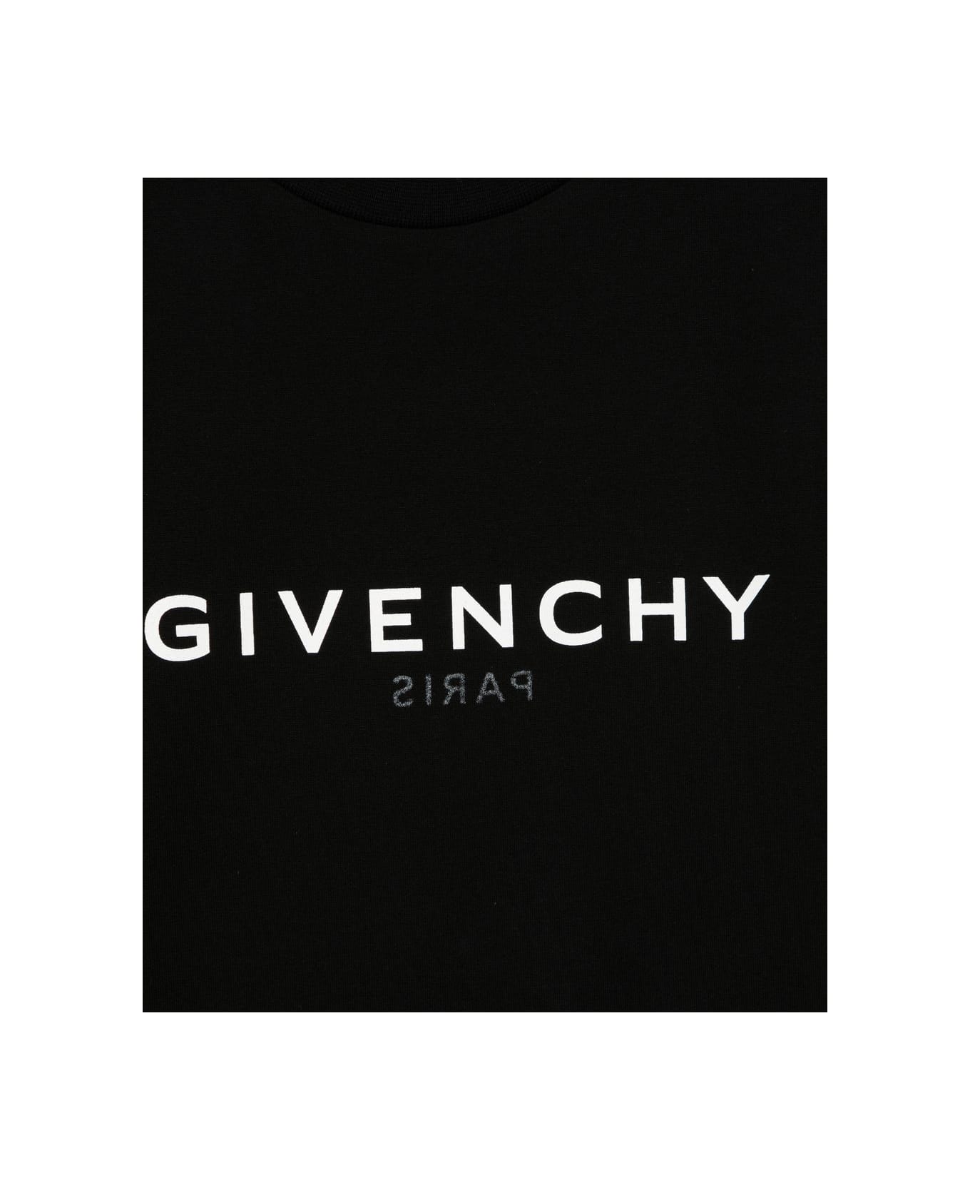 Givenchy Black Cotton Tshirt - Nero