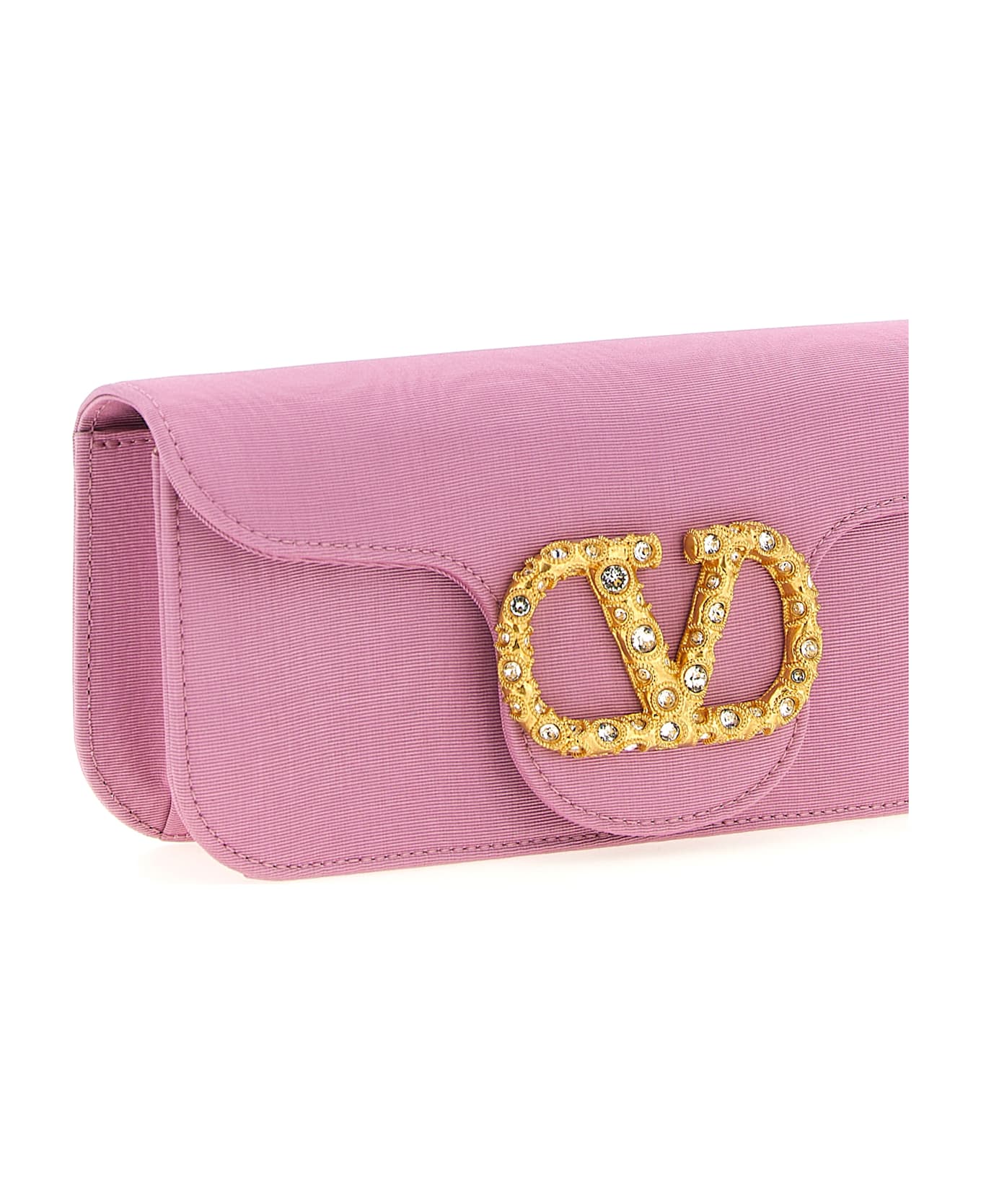 Valentino Garavani 
locò
 Clutch Bag - Pink