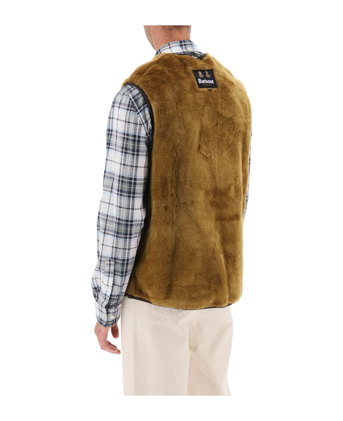 Barbour Warm Pile Waistcoat - Brown