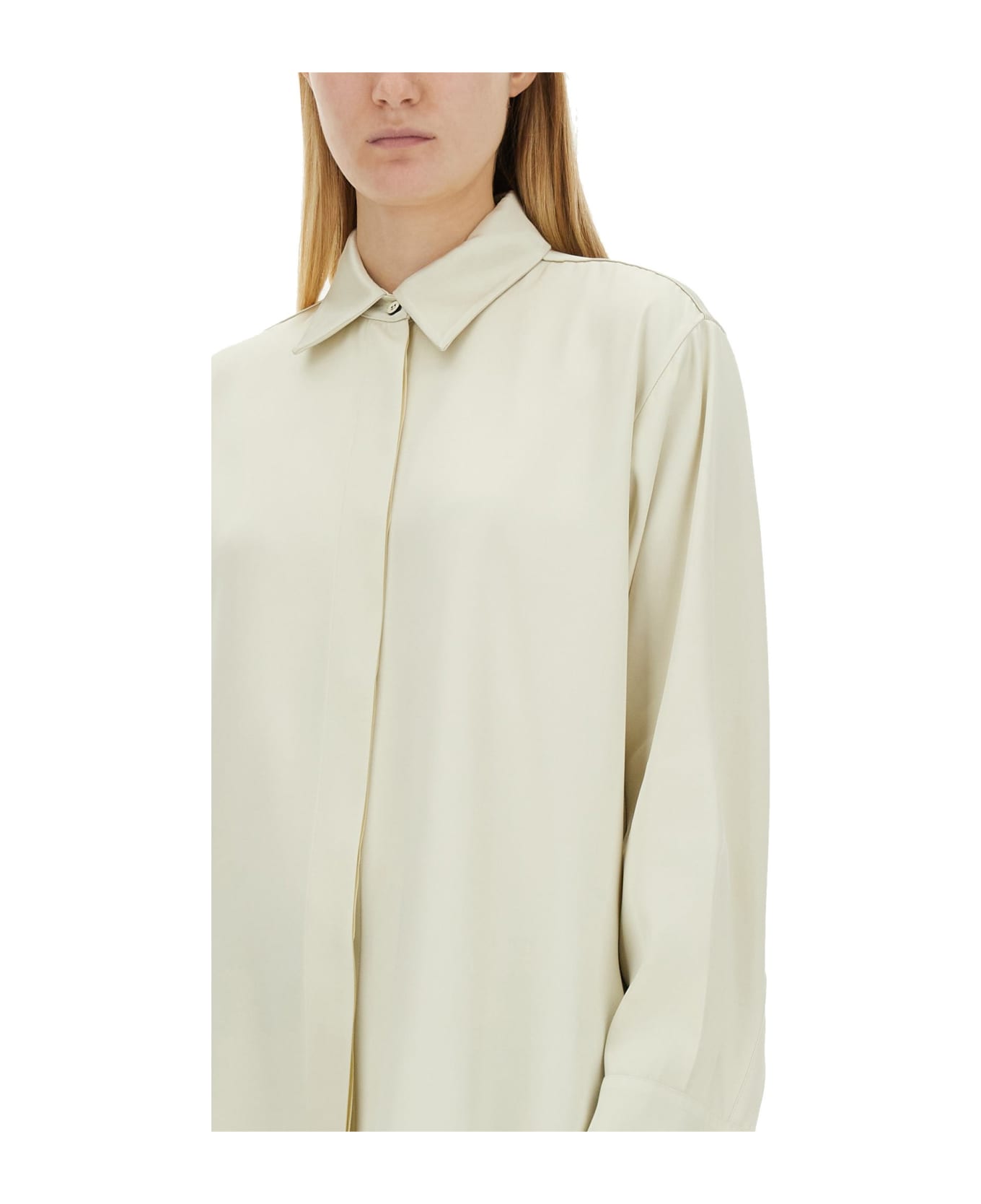 Jil Sander Shirt With Long Sleeves - Natural