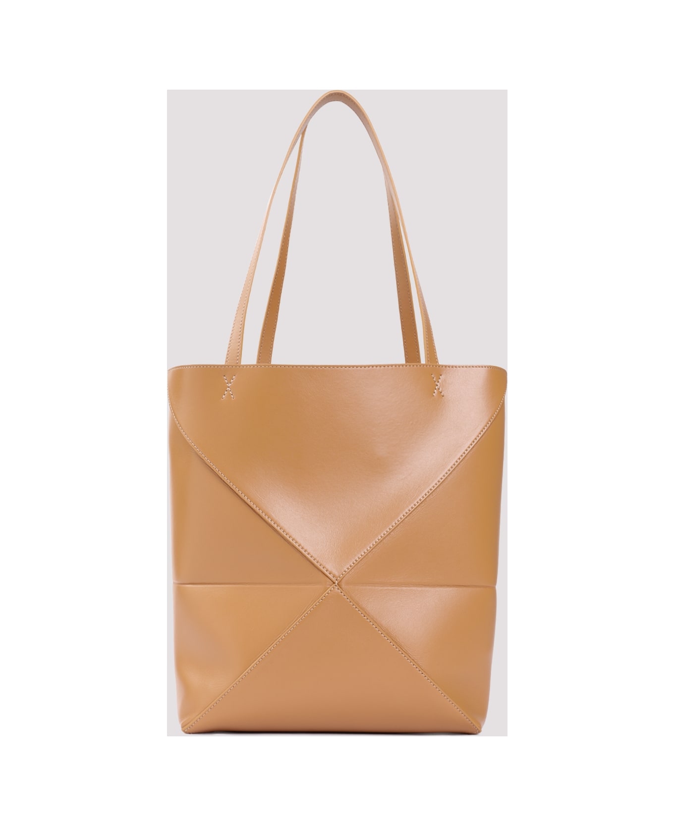 Loewe Puzzle Fold Medium Tote - Warm Desert