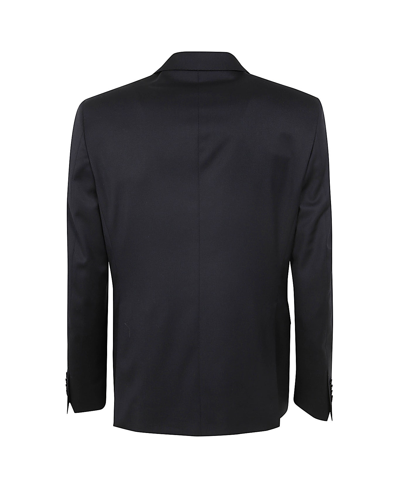 Tagliatore Classic Suit With Constructed Shoulder - Black スーツ
