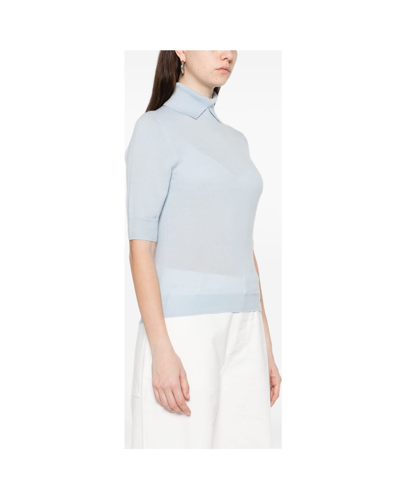Herskind Perry Wool Sweater - Clear Blue