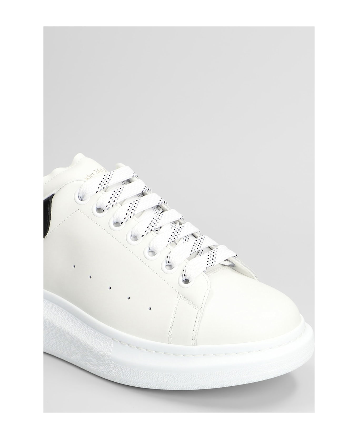 Alexander McQueen Oversize Sneak Sneakers In White Leather - white