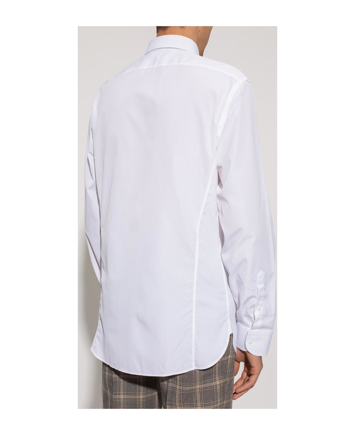 Gucci Cotton Shirt With Logo - White