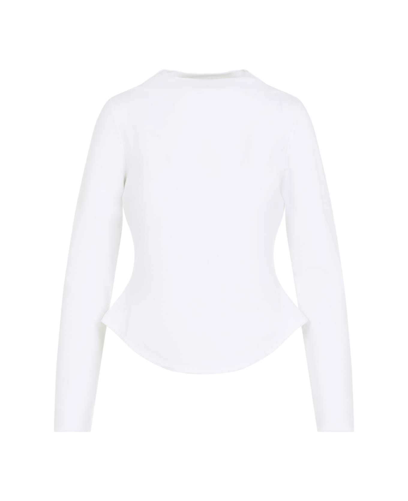 Alaia Alaïa Ls T-shirt - Blanc