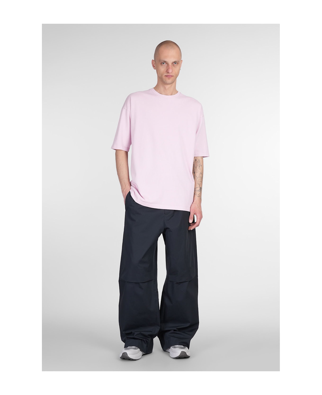 OAMC T-shirt In Rose-pink Cotton - rose-pink
