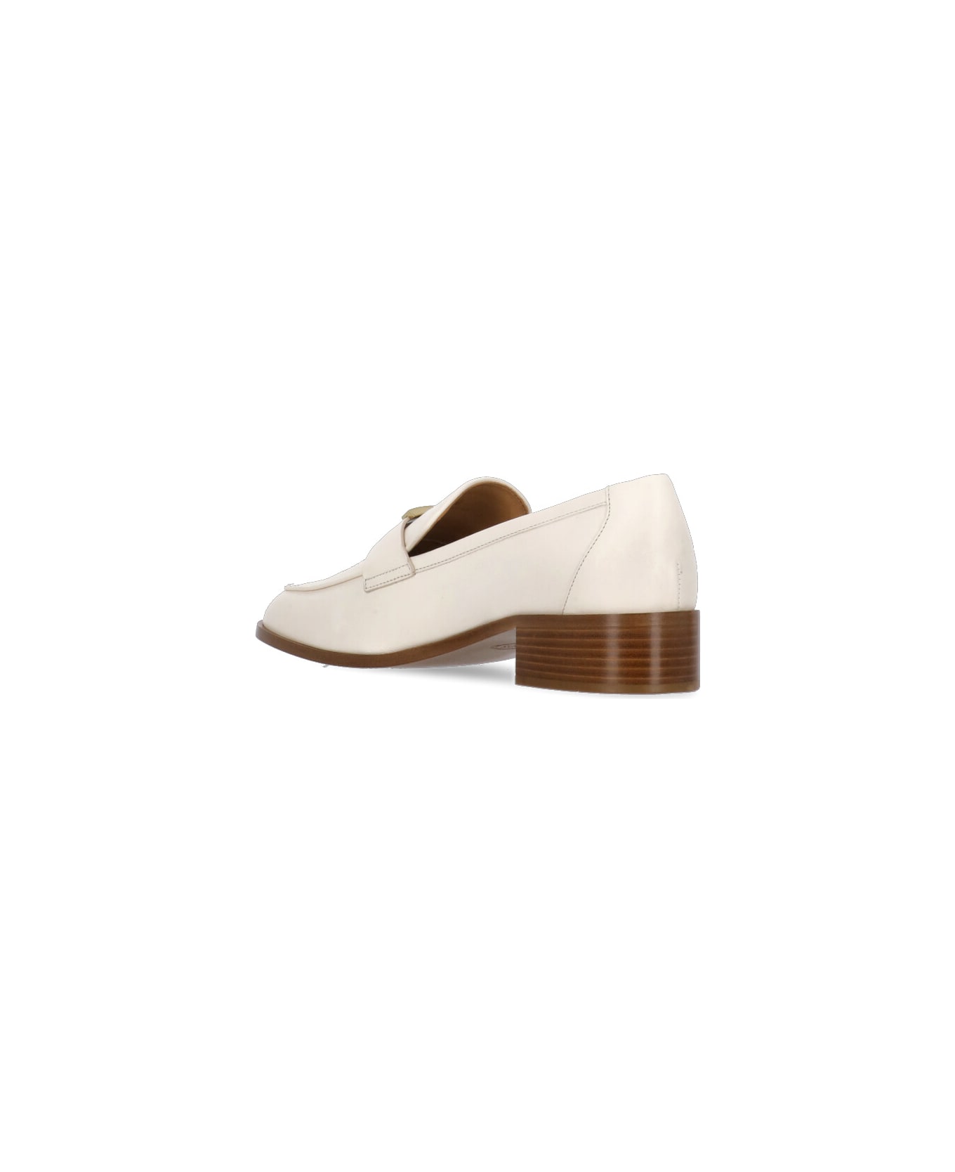 Tod
s Leather Loafers - Ivory