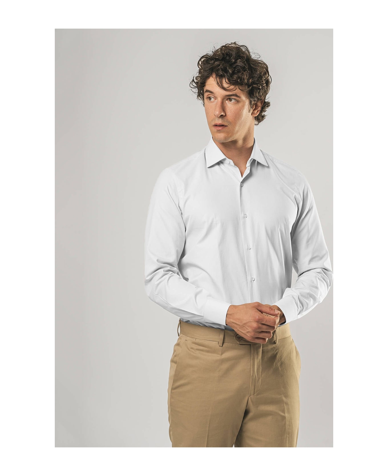 Larusmiani Handmade Shirt Mayfair Shirt - White