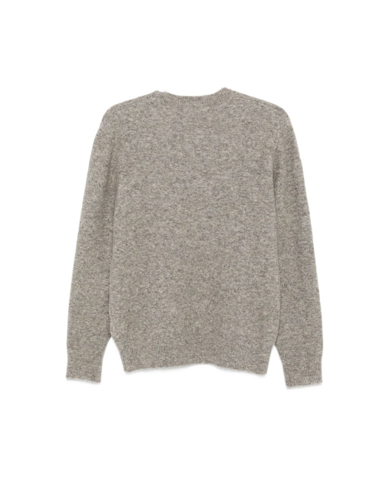 Barena Grey Crew Neck Long Sleeves - Grey