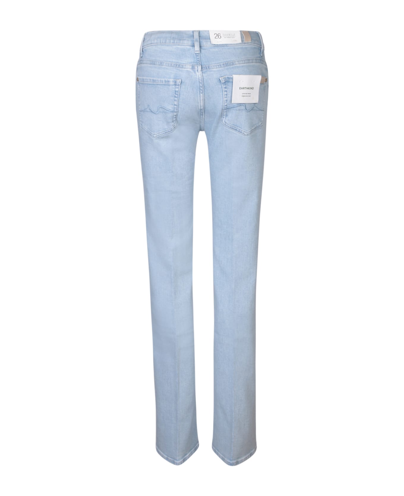 7 For All Mankind Bootcut Light Blue Jeans - Blue