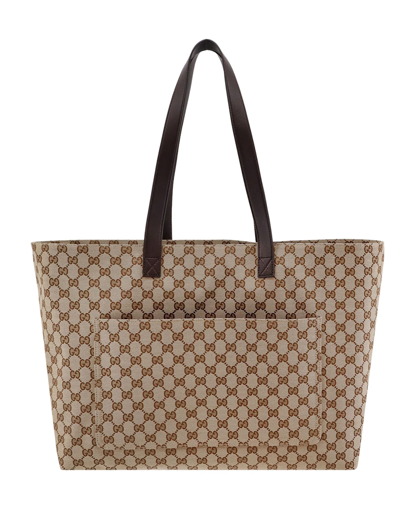 Gucci Gg Fabric Shopping Bag - Beige