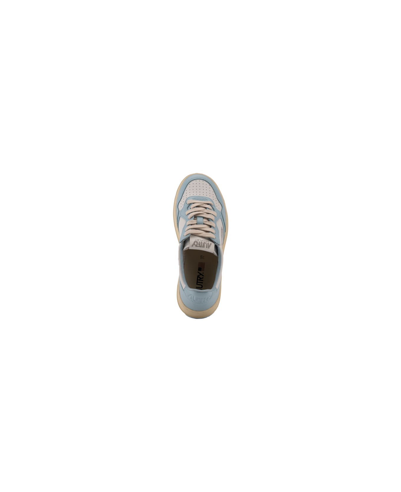 Autry Medalist Low Leather Sneakers - Bianco