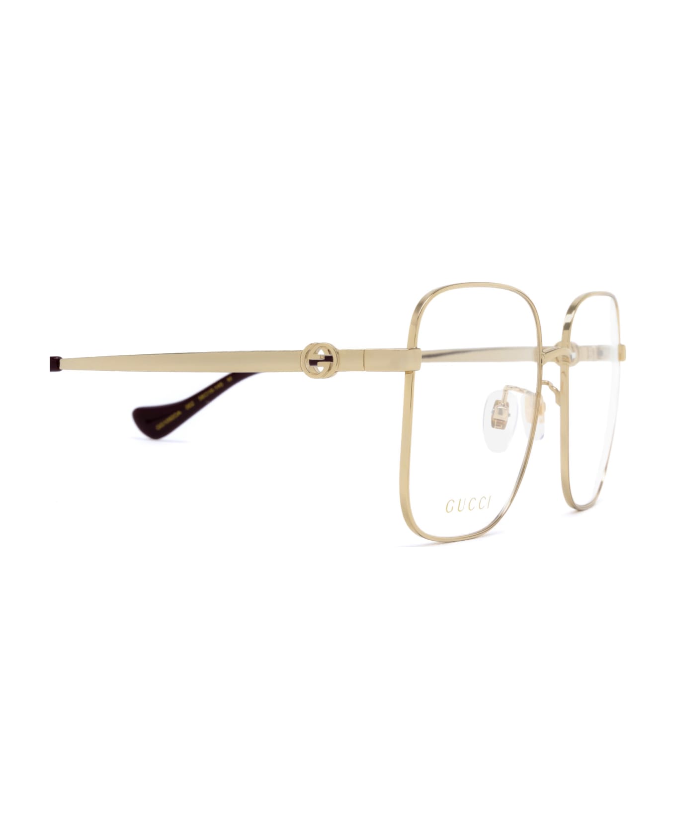 Gucci Eyewear Gg1092oa Gold Glasses - Gold