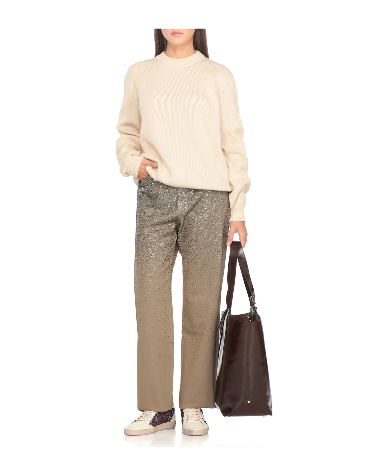 Golden Goose Kim Pants - Brown