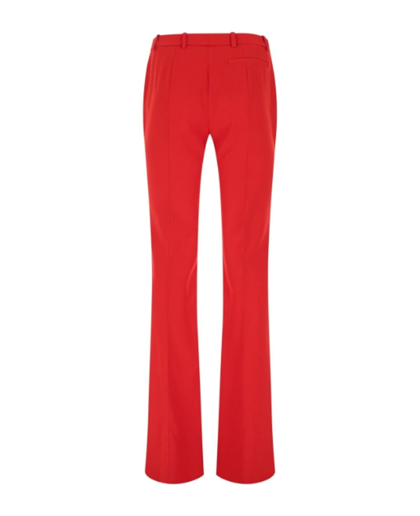 Alexander McQueen Wool Trousers - Red
