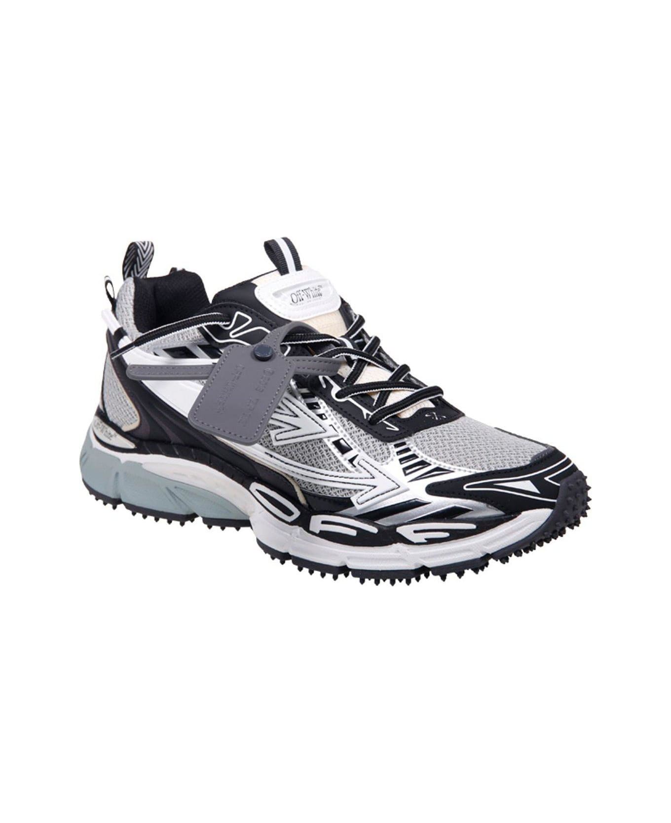 Off-White Ow Be Right Back Lace-up Sneakers - Light Grey