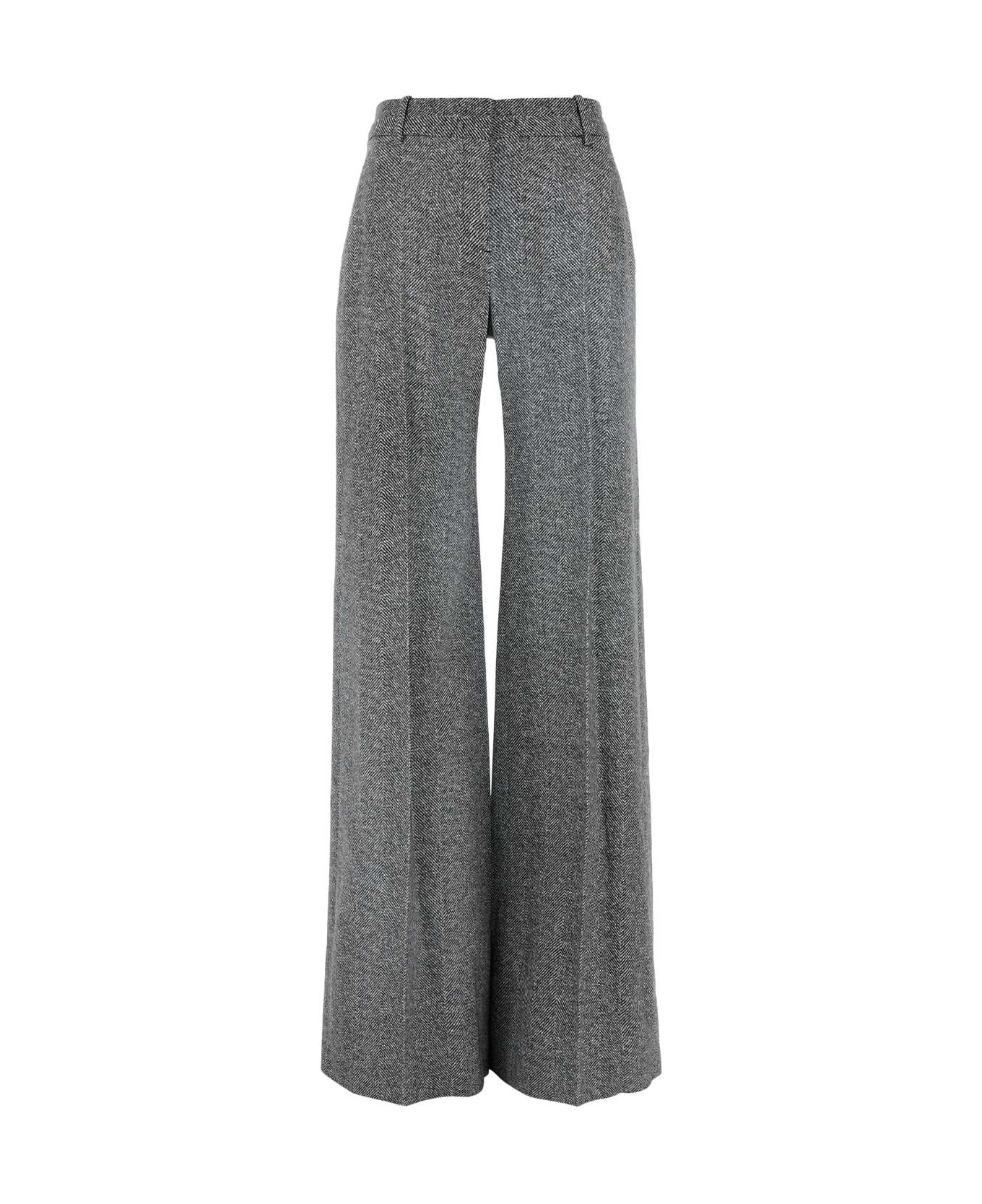 Ermanno Scervino Printed Stretch Viscose Wide-leg Pant - STRESCABIANCANERA