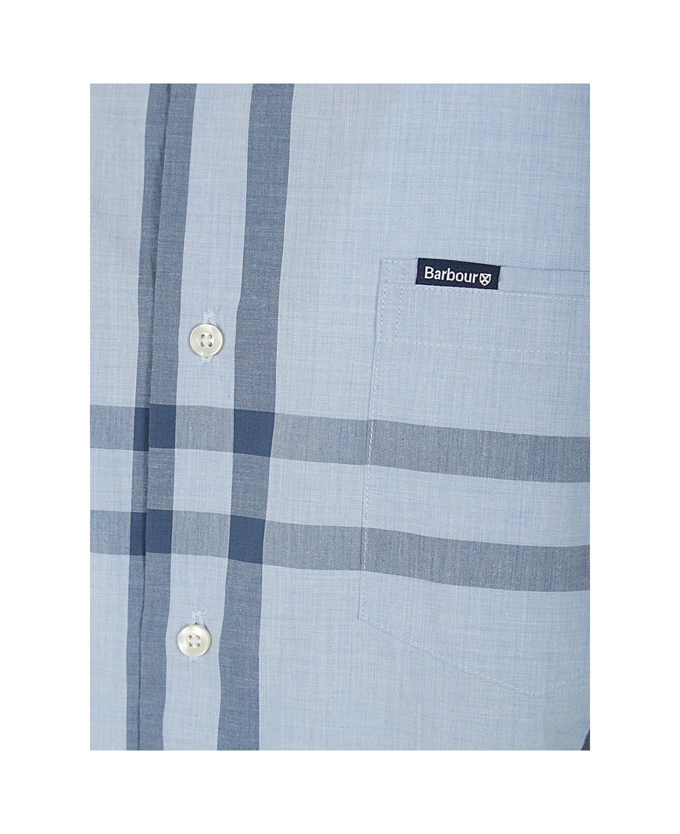 Barbour Harris Tailored Shirt - Berwick Blue Tartan