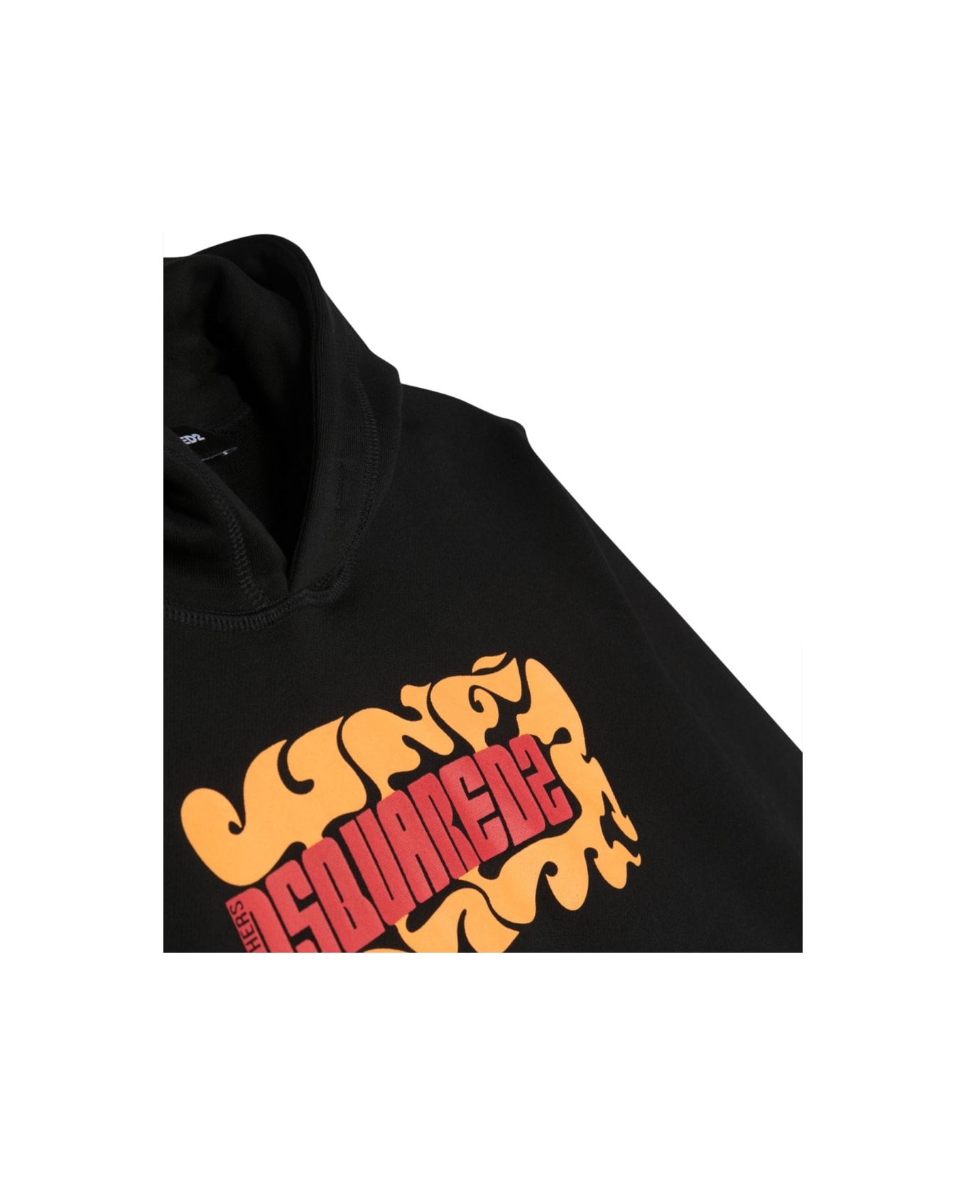 Dsquared2 Hoodie - BLACK