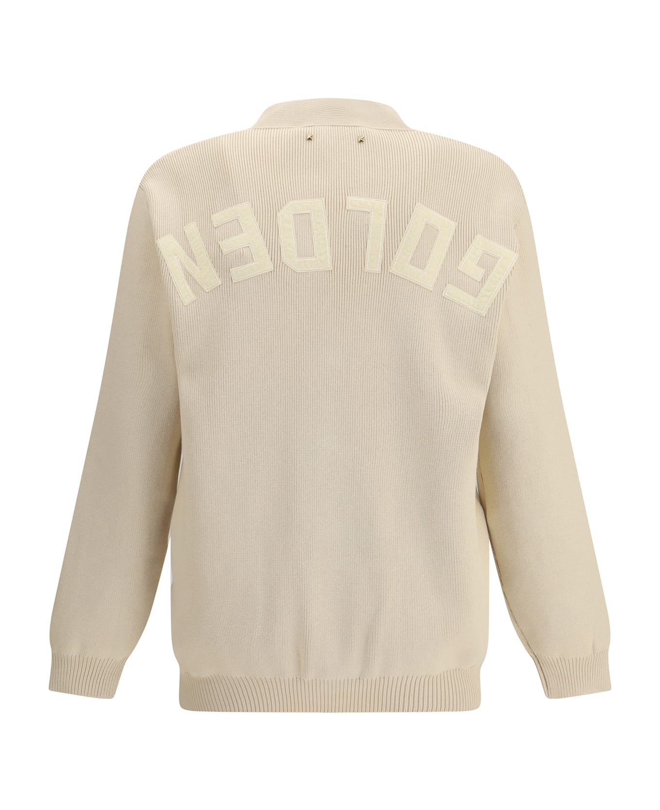 Golden Goose Organic Cotton Cardigan - POWDER