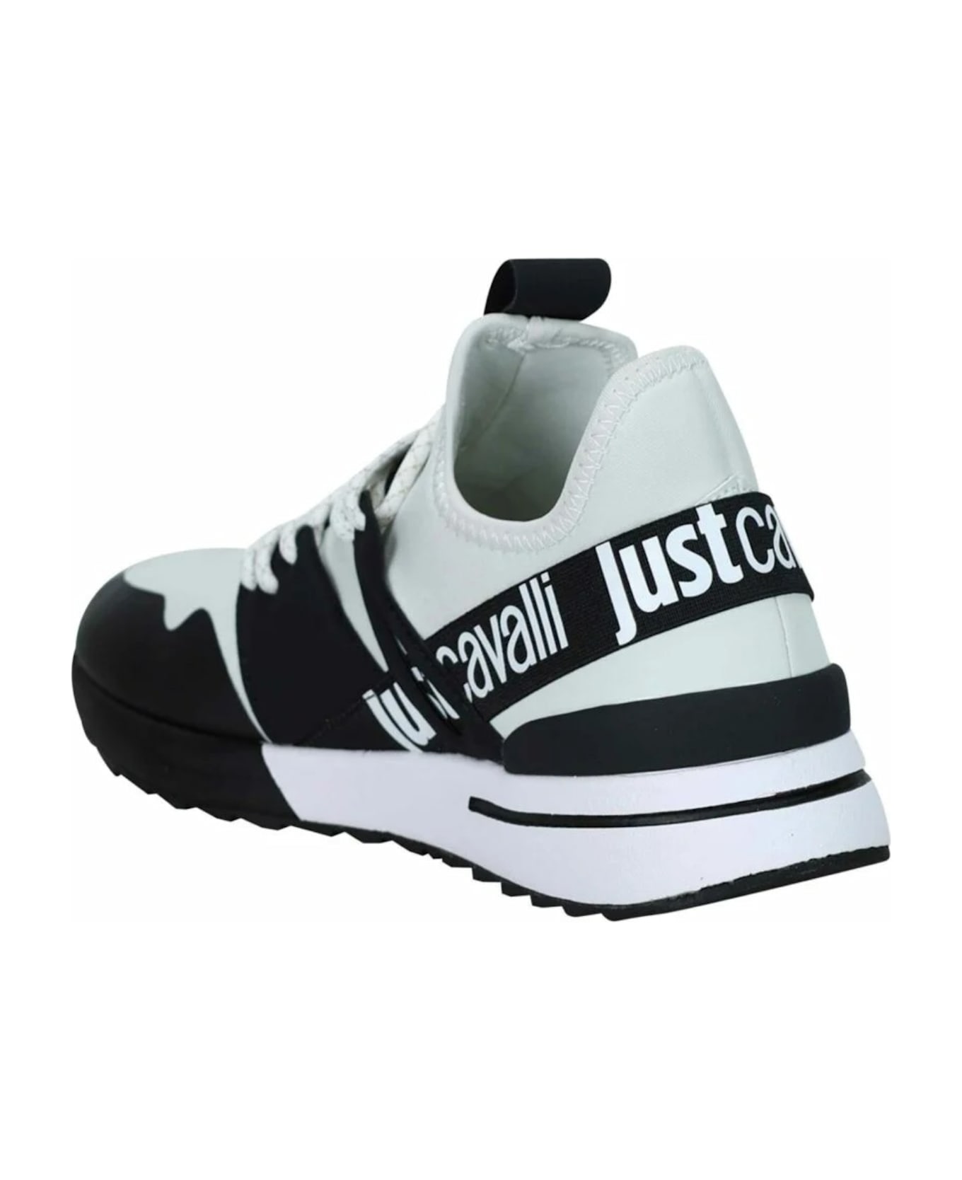 スニーカー JUST CAVALLI Men Sneakers White 75QA3SB7ZSA11 003 Just Cavalli Outlet: Sneakers men - White | Just Cavalli